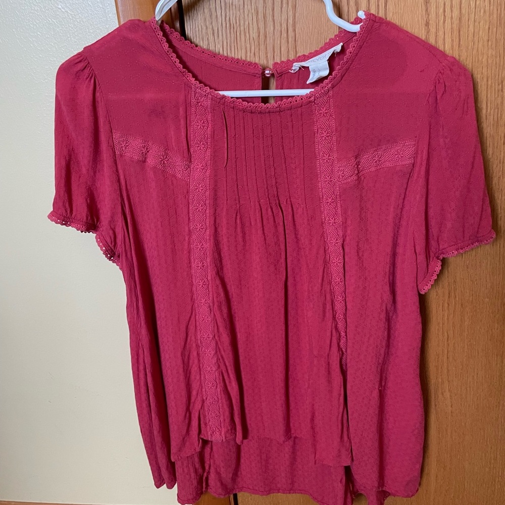 Pink shirt